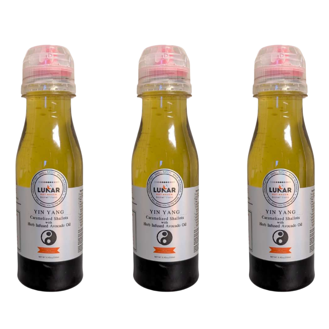 YIN YANG Caramelized Shallots with Herb-Infused Avocado Oil