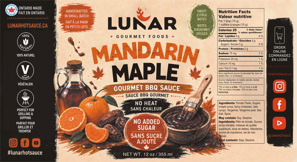 MANDARIN MAPLE BBQ SAUCE