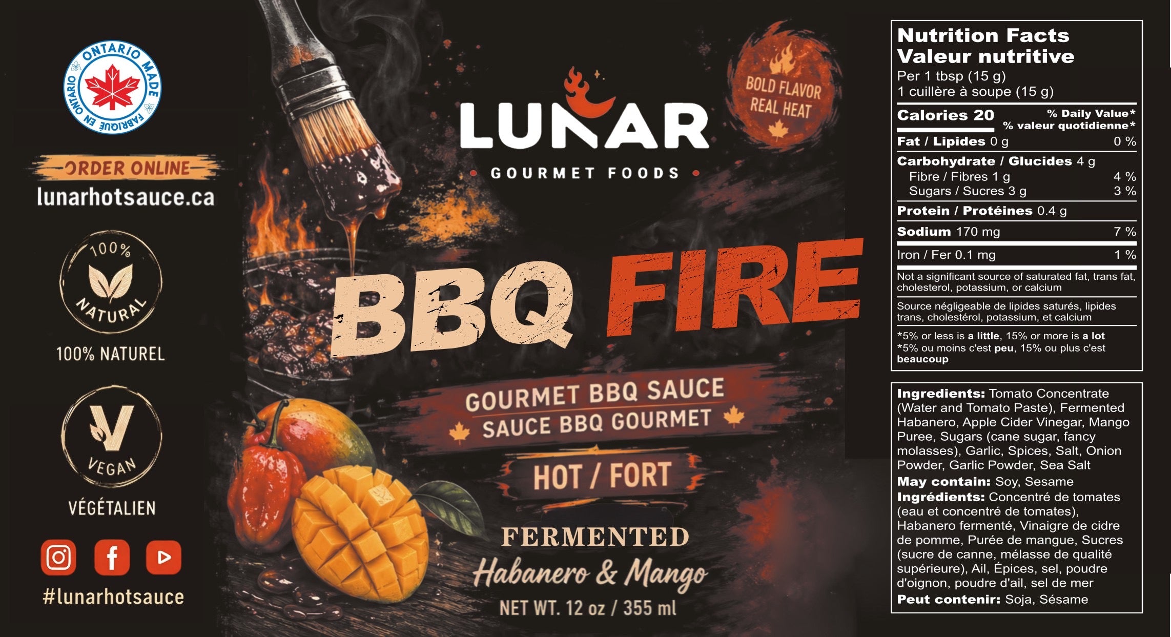 BBQ FIRE HABANERO BBQ SAUCE