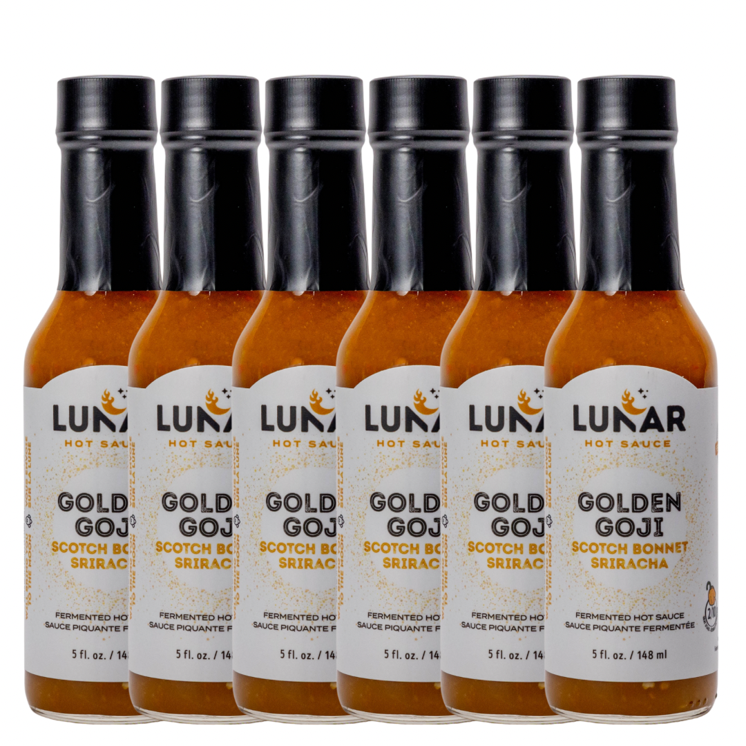 GOLDEN GOJI SCOTCH BONNET FERMENTED HOT SAUCE 2/10
