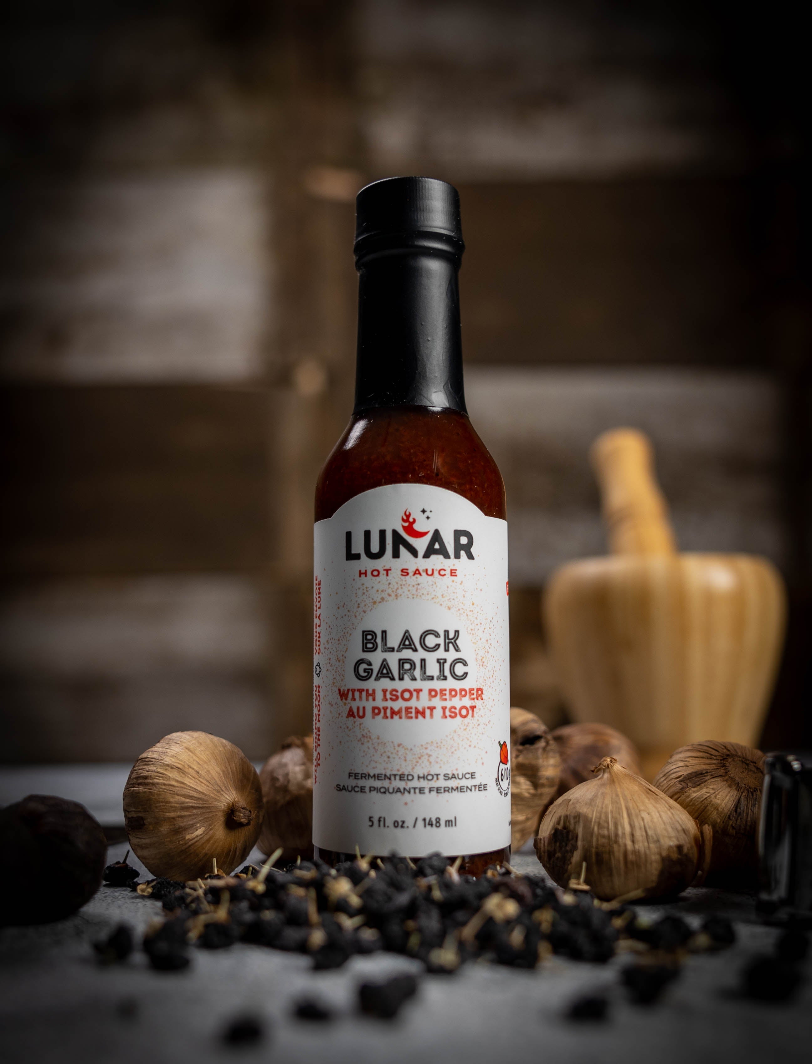 🏆BLACK GARLIC FERMENTED HOT SAUCE 6/10