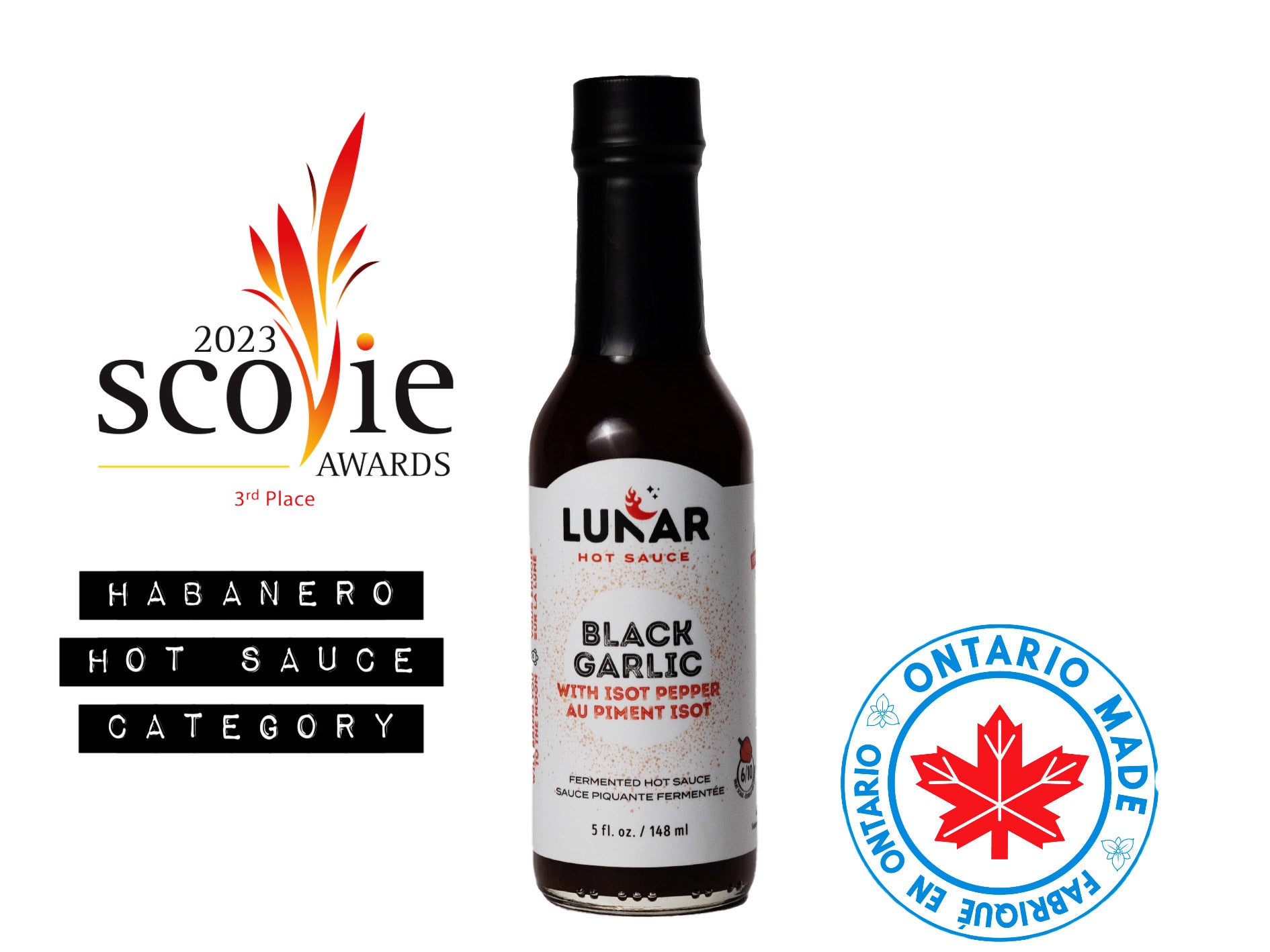 🏆BLACK GARLIC FERMENTED HOT SAUCE 6/10